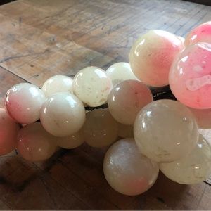 Vintage Alabaster Grapes